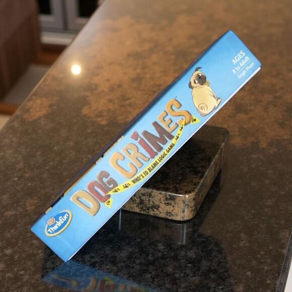 ThinkFun Dog Crimes Board Game Complete - Picture 7 of 7